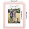 Americanflat Picture Frame with Wide Molding with Mat - Modern Wide Picture Frame - Plexiglass Cover - Hanging Hardware - Includes Easel